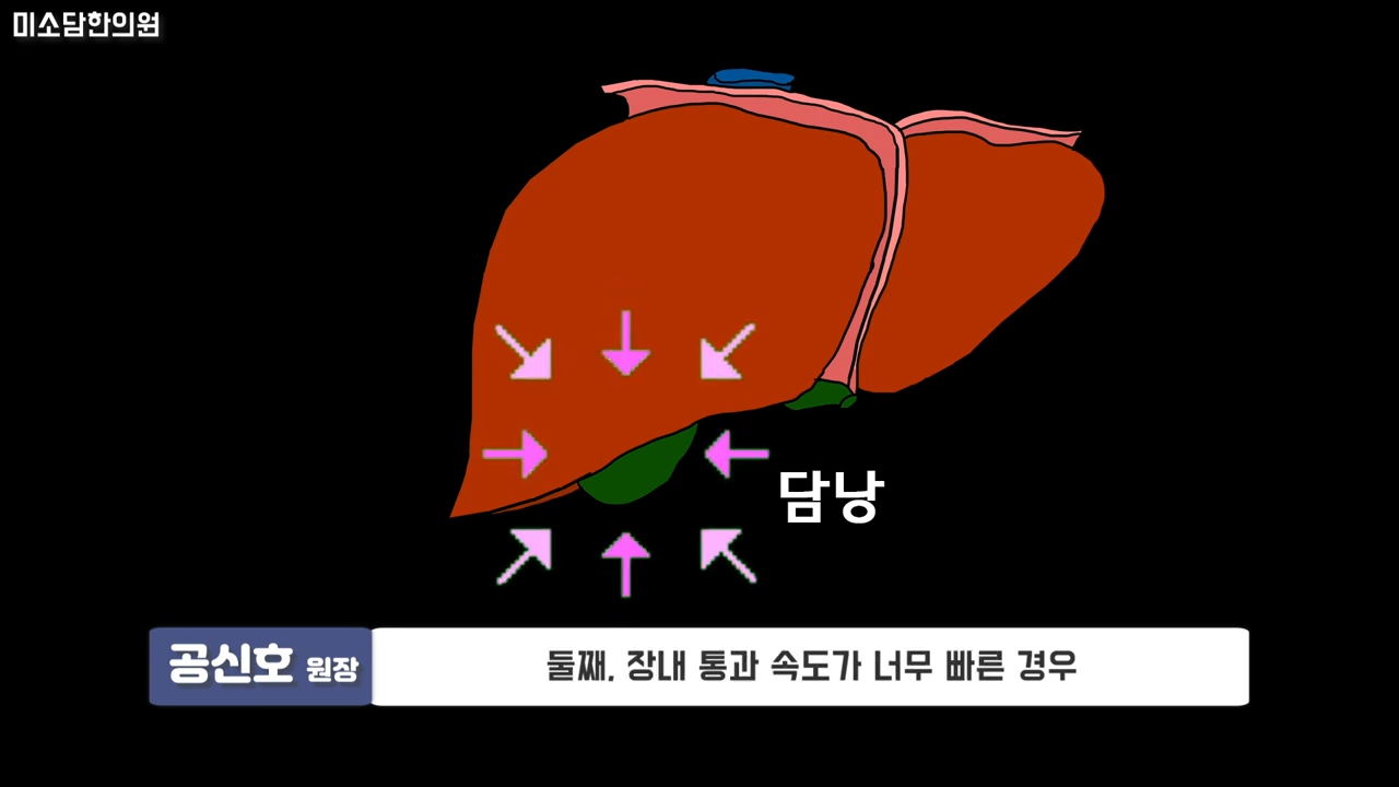 똥 색깔이 초록색