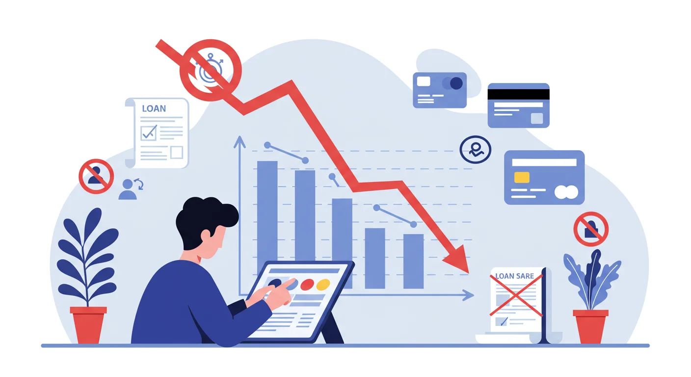 신용도 하락과 금융 생활 제약, 피할 수 없을까? 📉