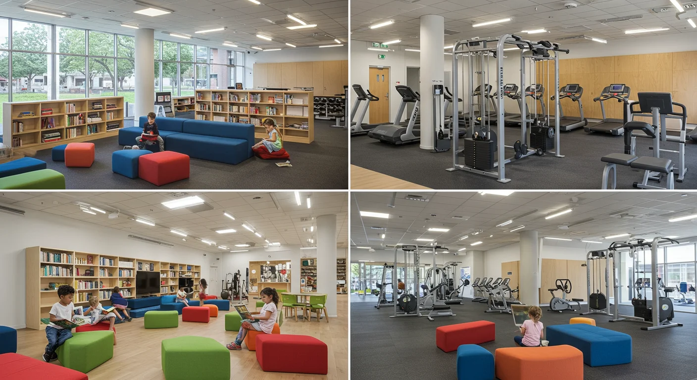 단지 안에서 모든 것을! 커뮤니티 시설과 조경!