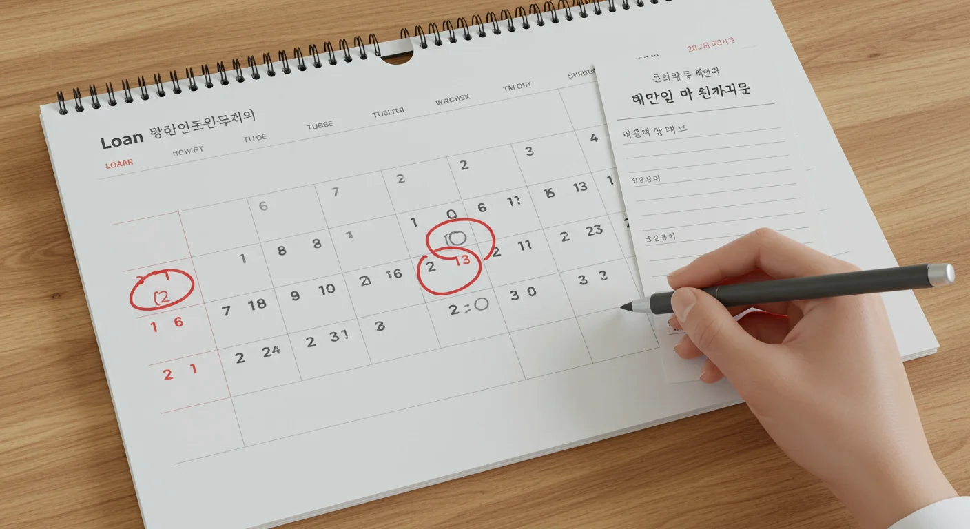 대여 기간, 변제일, 상환 방식의 명확한 기재