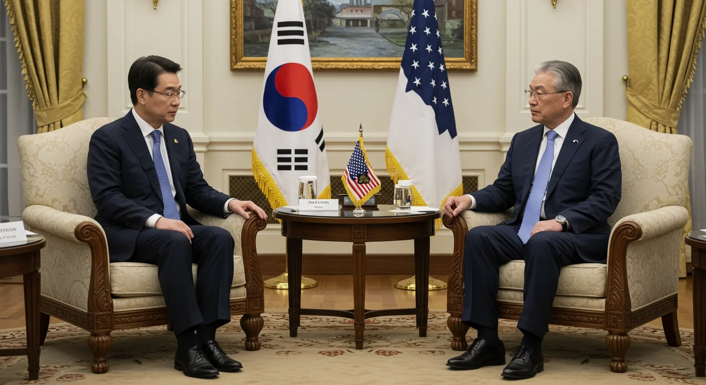 외교부 장관, 미국 방문 협상 과정