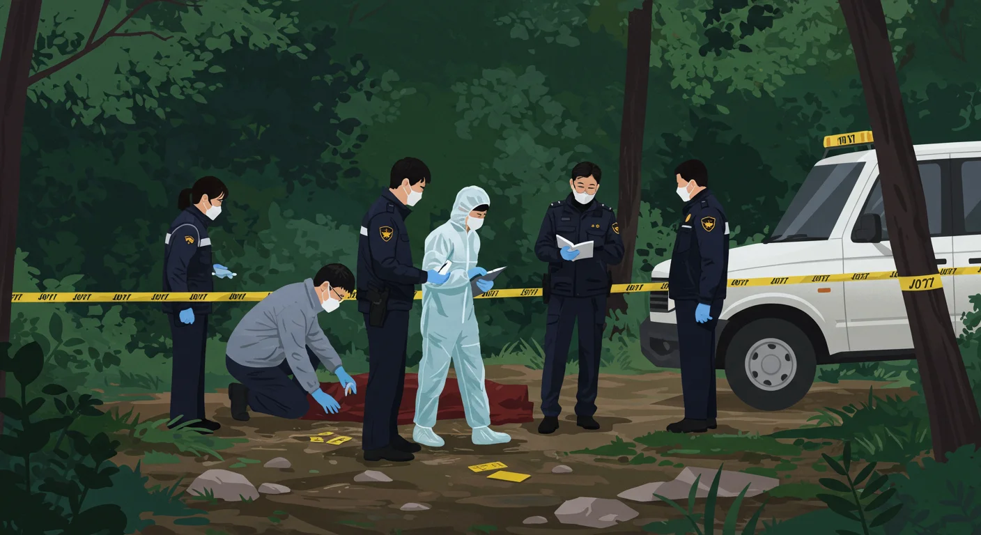 무주 야산에서 발견된 시신, 20대 틱톡커 A씨였어요