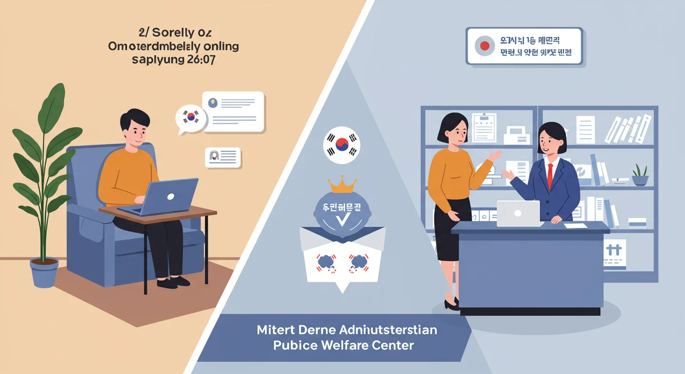 온라인? 오프라인? 추석지원금 신청 방법 비교!
