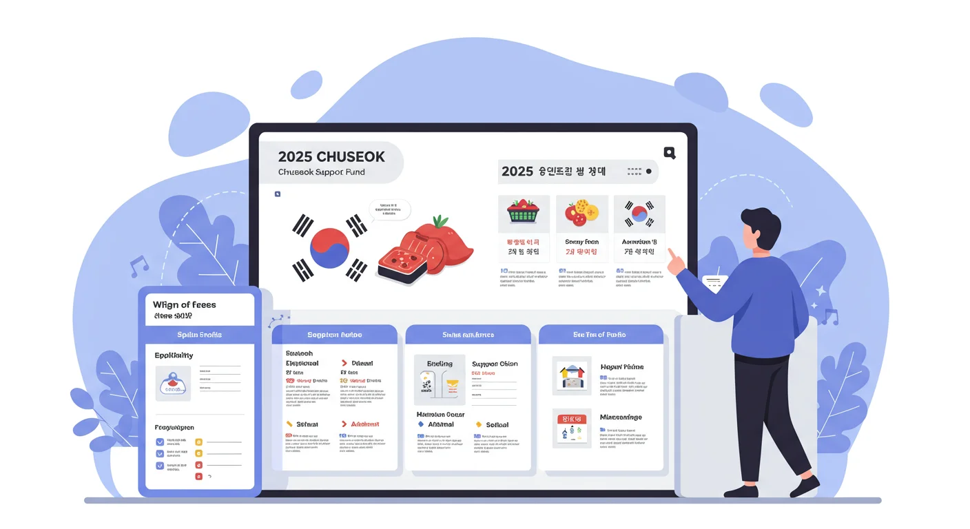놓치지 마세요! 2025 추석지원금 핵심 정보!