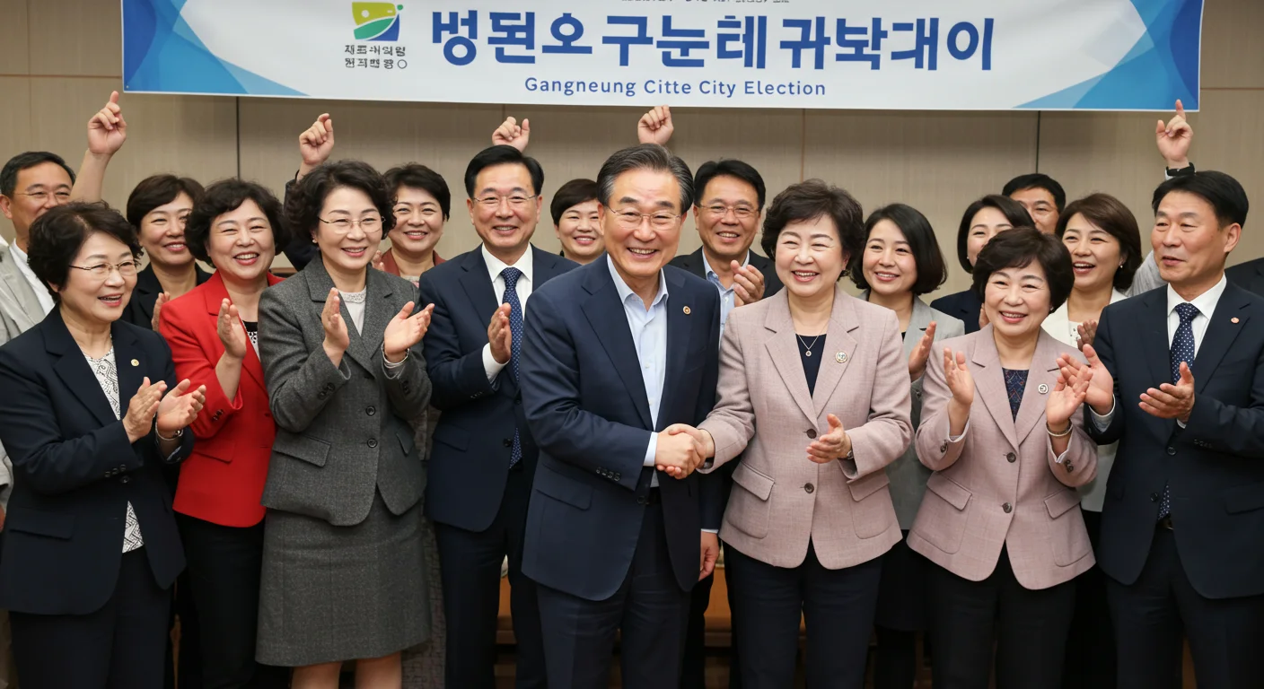 민선 8기 강릉시장 김홍규, 어떻게 당선되었을까요?