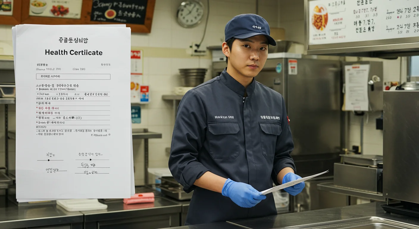 보건증(건강진단결과서), 왜 꼭 필요할까요?