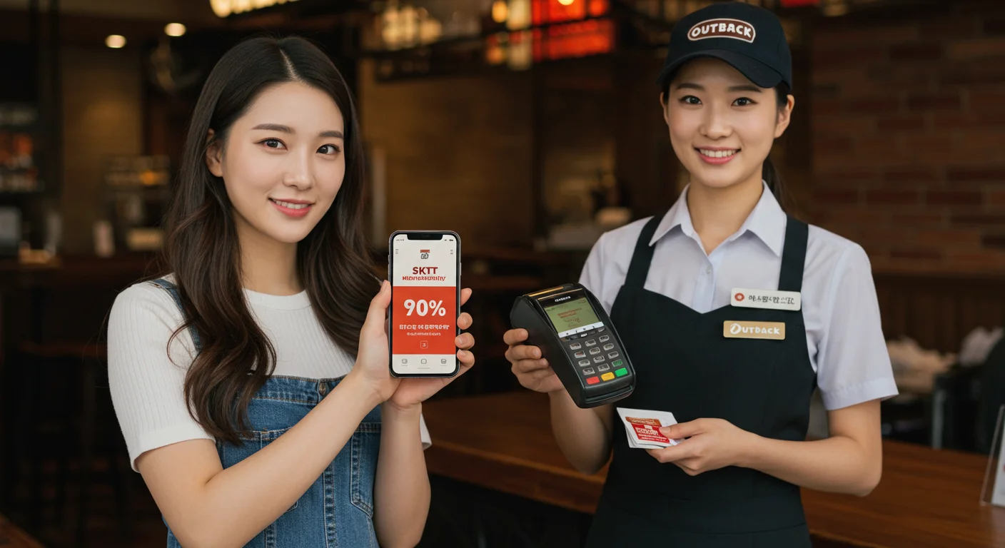 SKT/KT 멤버십으로 아웃백 할인받는 방법