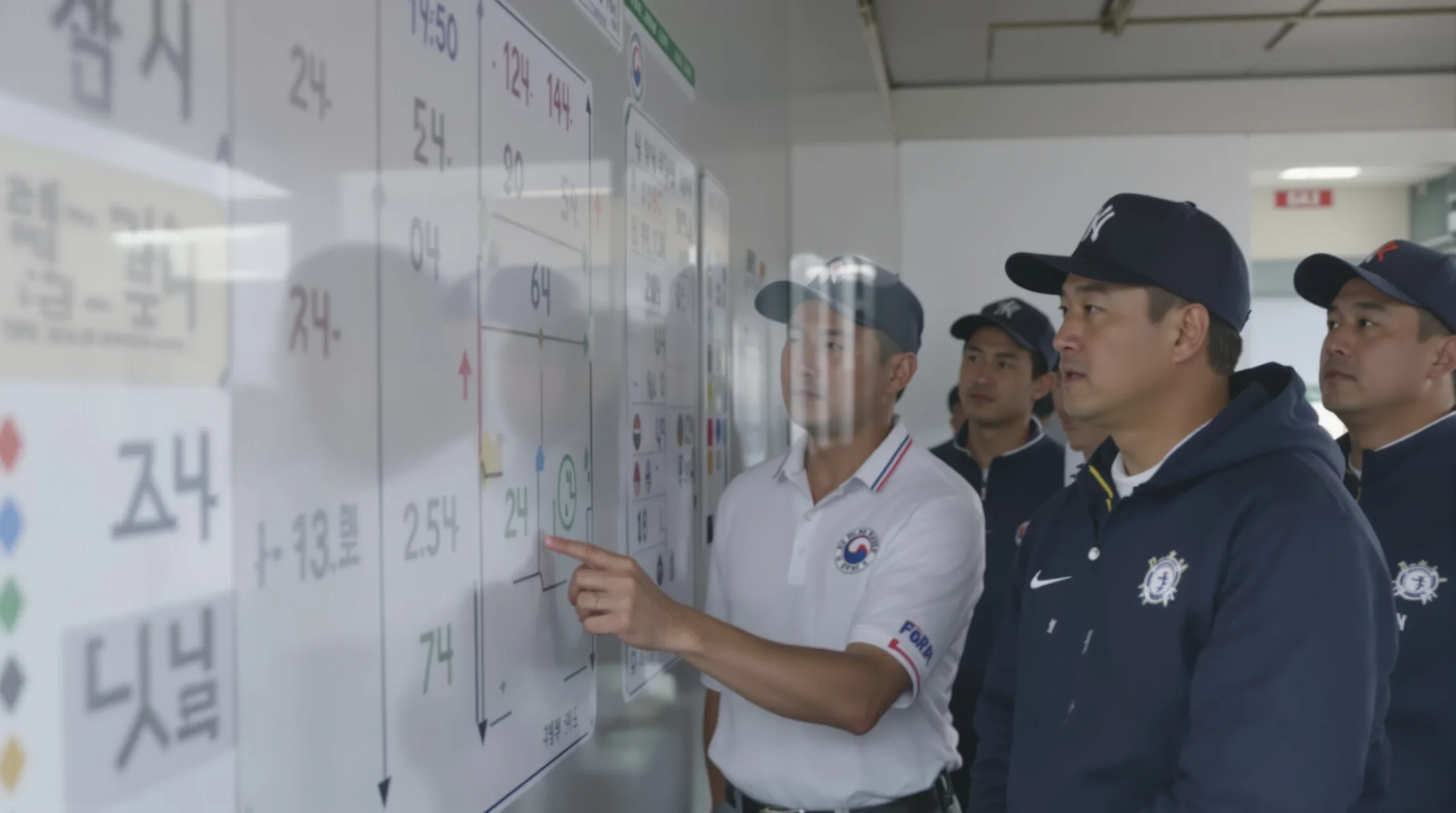 이종범 감독님과 든든한 코칭스태프