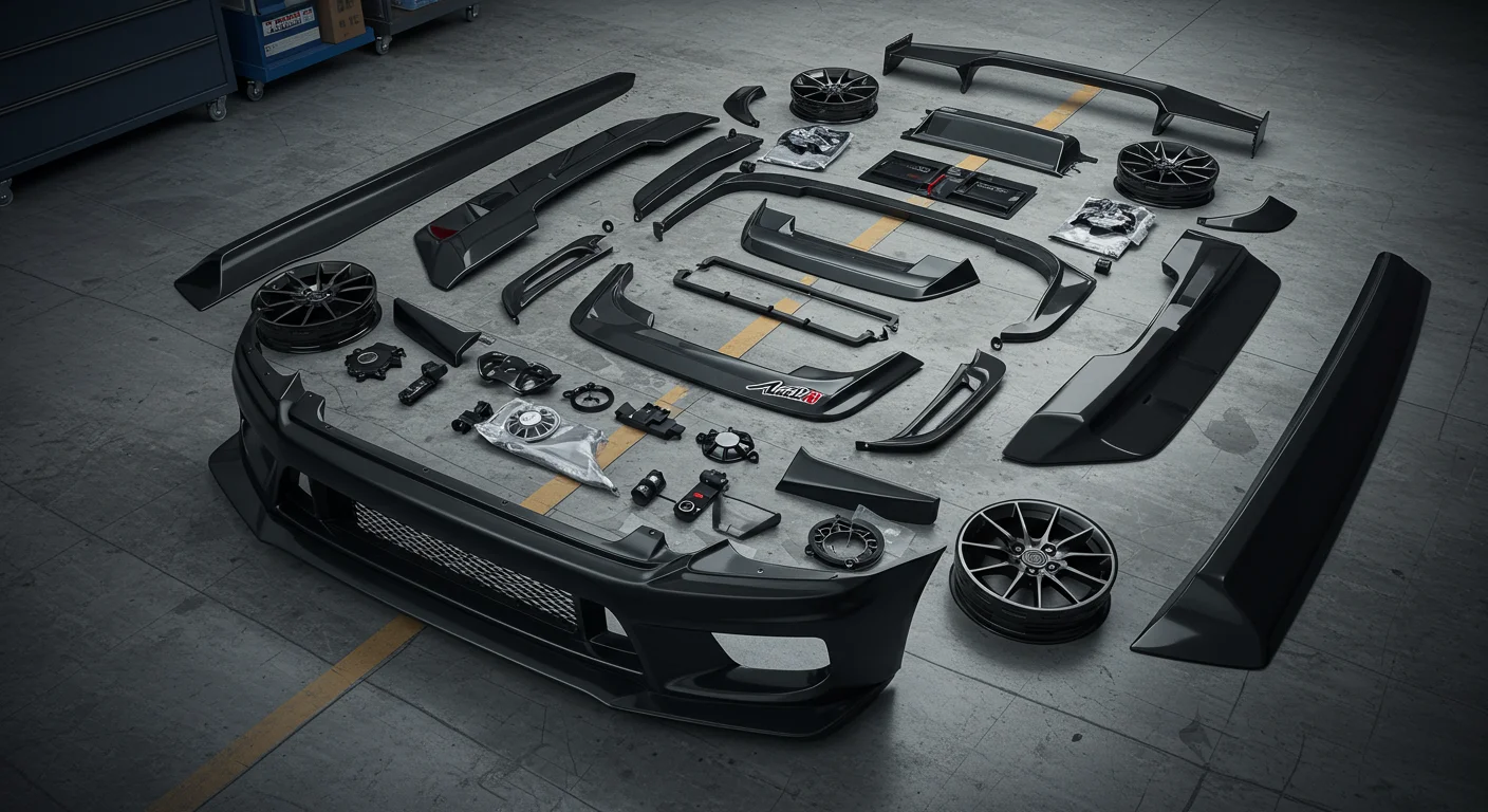 아반떼 N 바디킷, 어떤 부품들이 있을까요?