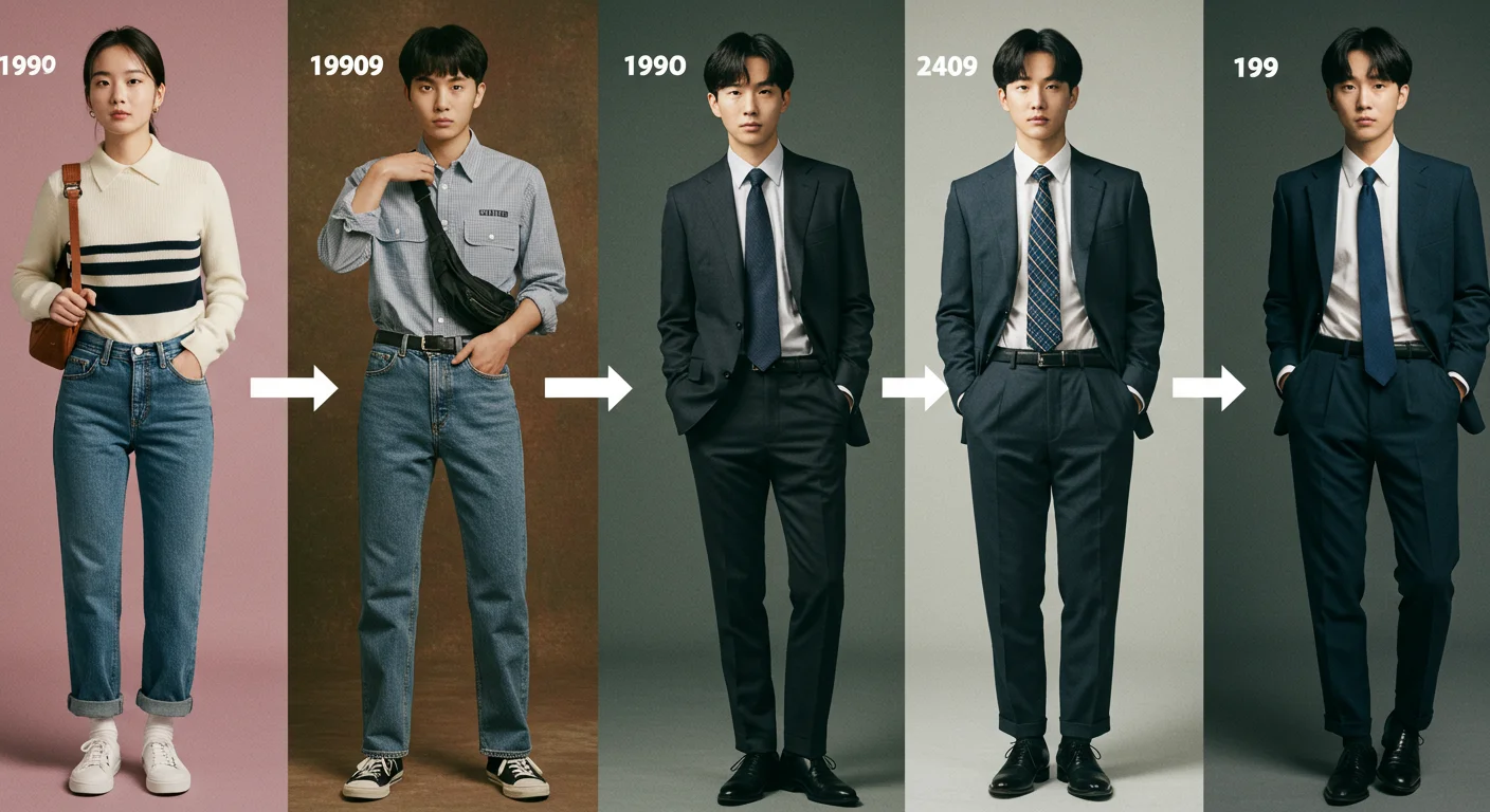 영포티 세대의 성장과 패션 히스토리