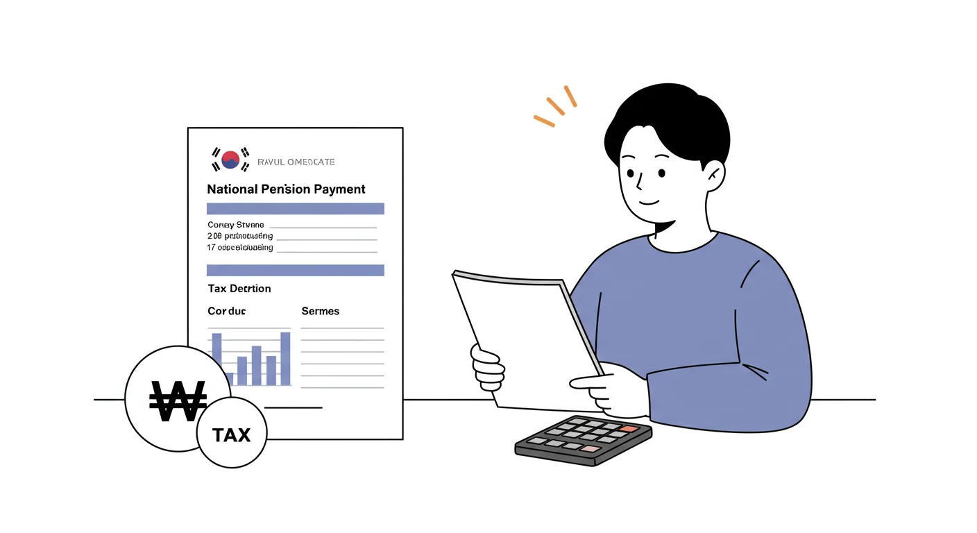 국민연금에도 세금이 붙어요!