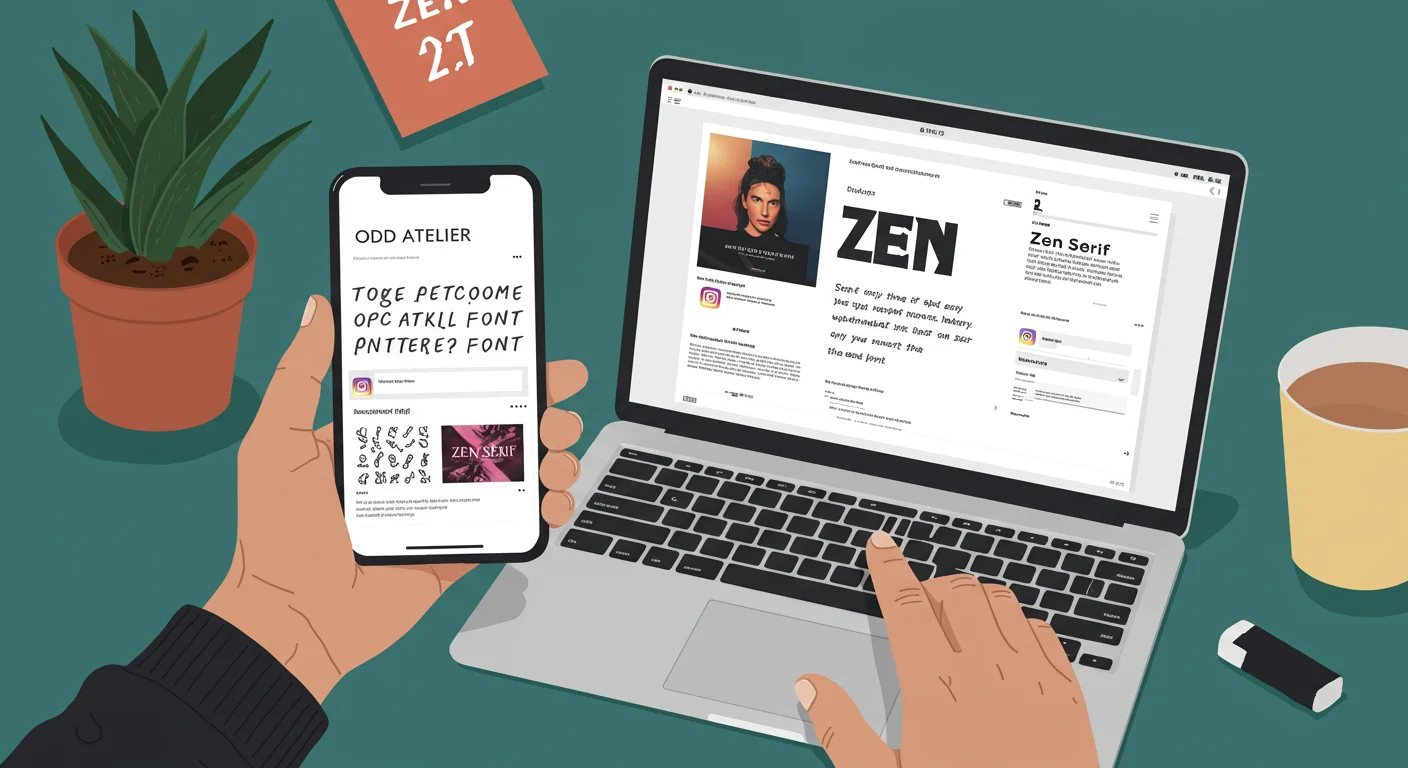 젠세리프 폰트, 무료 다운로드 및 사용법 알려드려요!