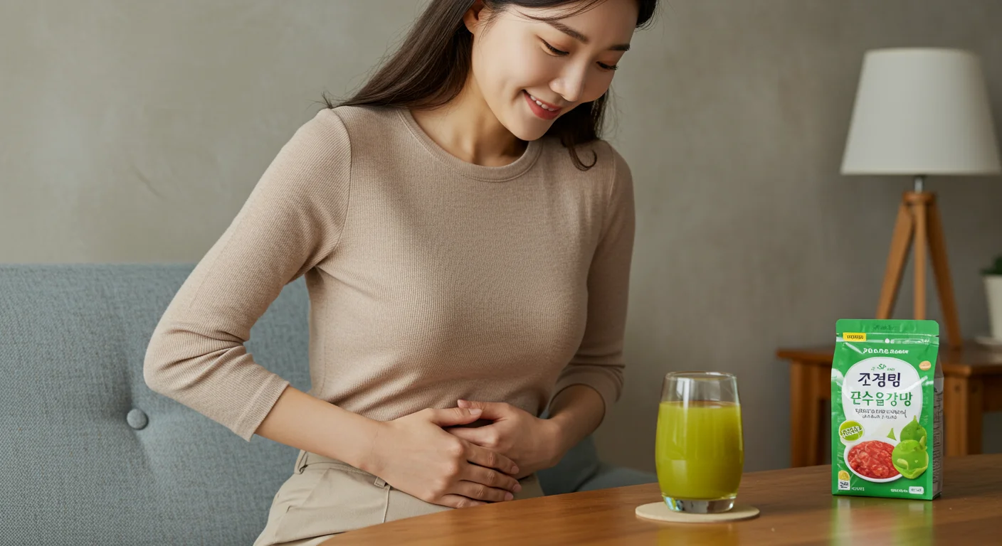 편안한 소화를 돕는 다슬기즙 (소화기 건강 & 변비 예방)