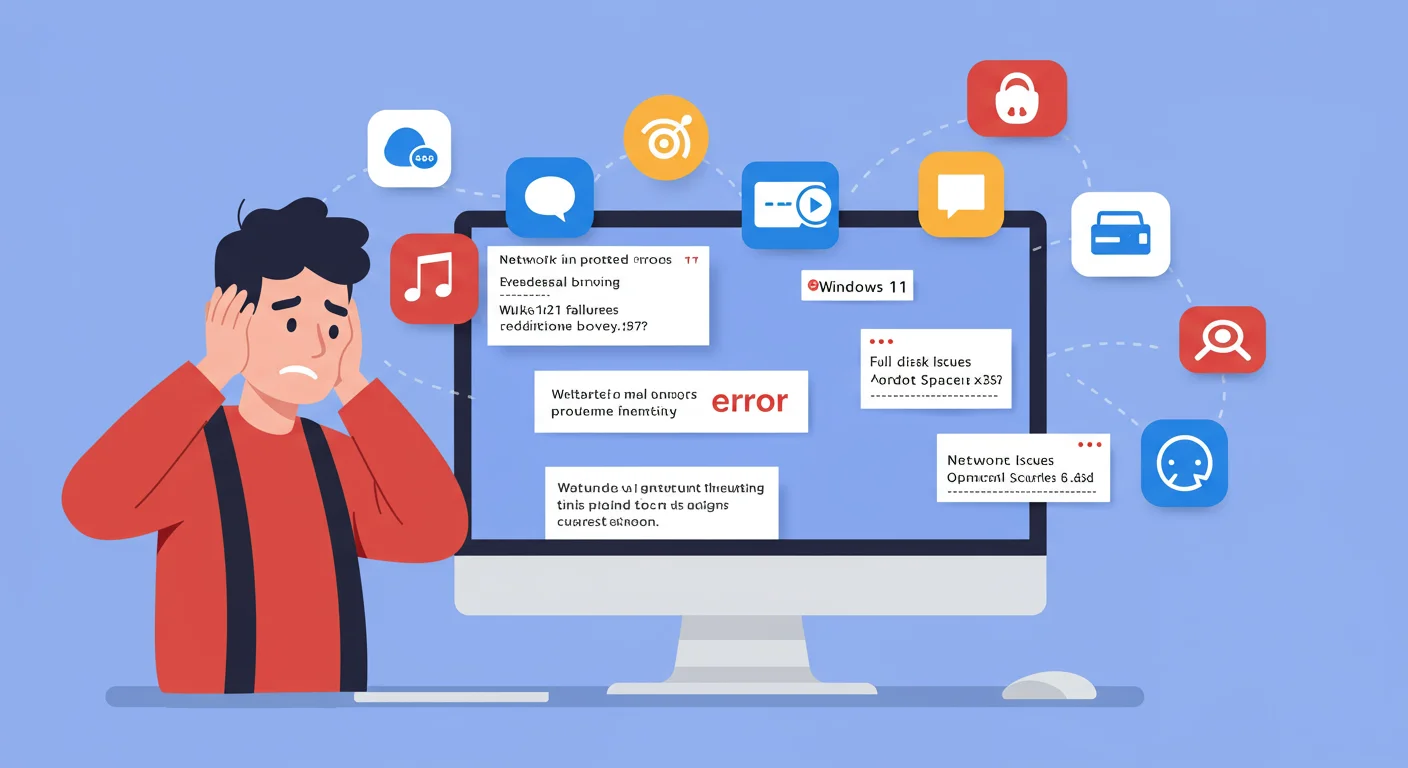 윈도우 11 업데이트 실패의 주요 원인은 무엇일까요?