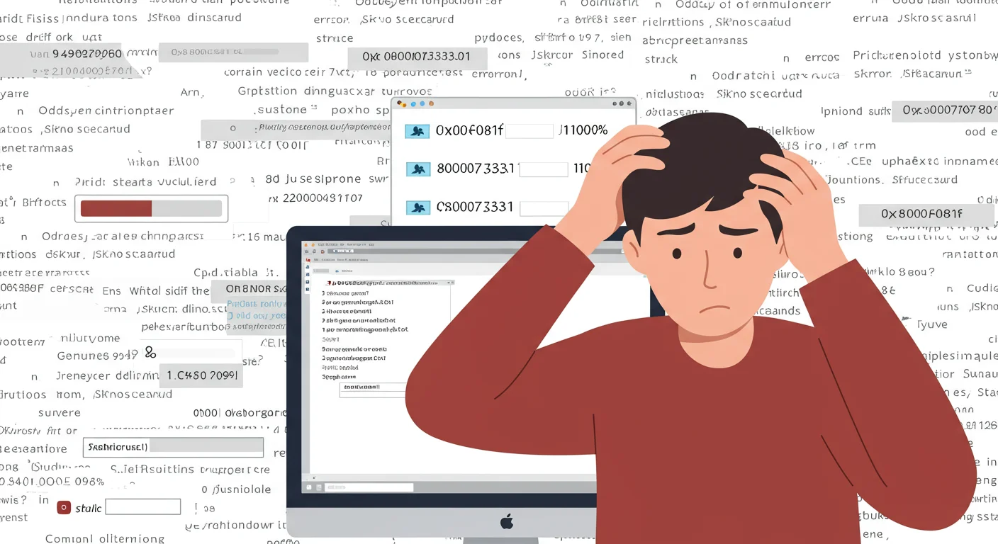 자주 보이는 윈도우 11 업데이트 오류 코드와 증상