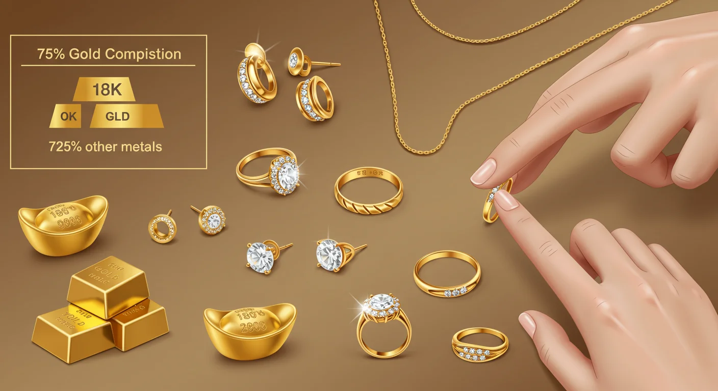 18K 금, 어떤 금일까요? ✨