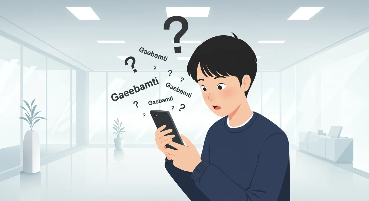 개밤티는 도대체 무슨 뜻일까요?