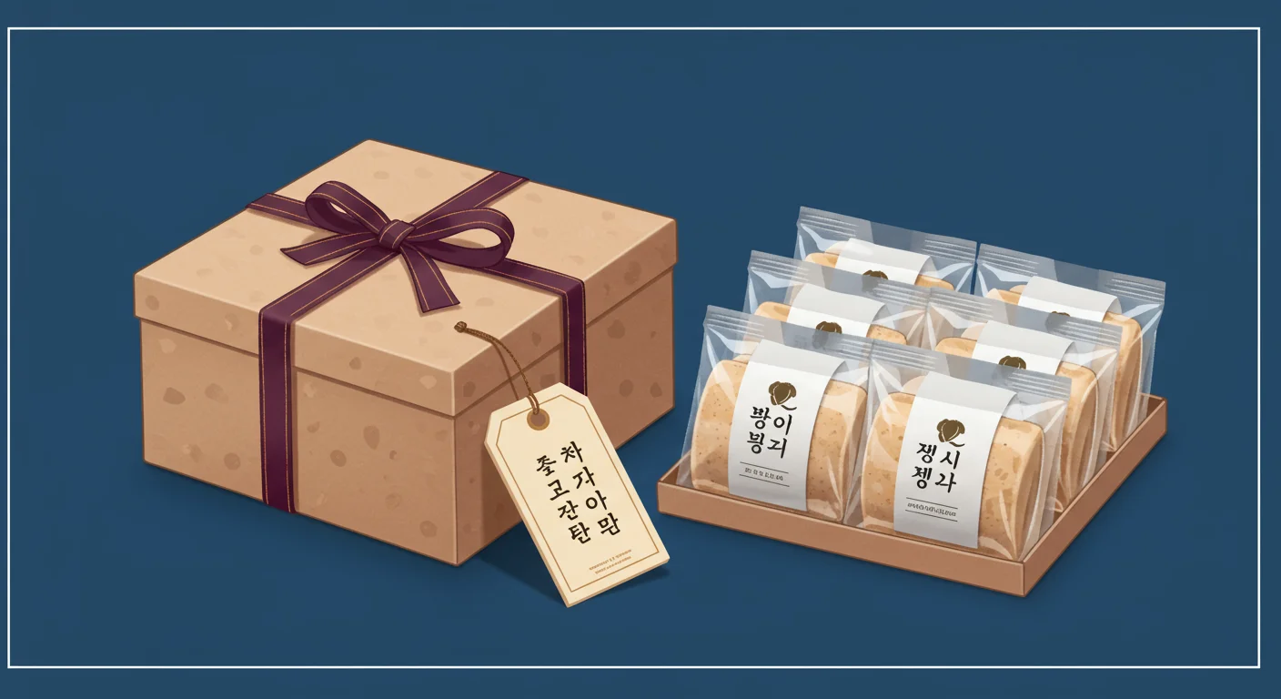 선물하는 마음까지 담은, 고급스러운 포장 🎀
