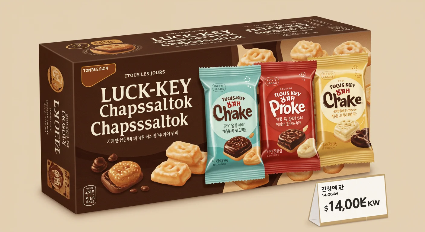 합격 기원! LUCK-KEY 찹쌀떡 세트 가격은?