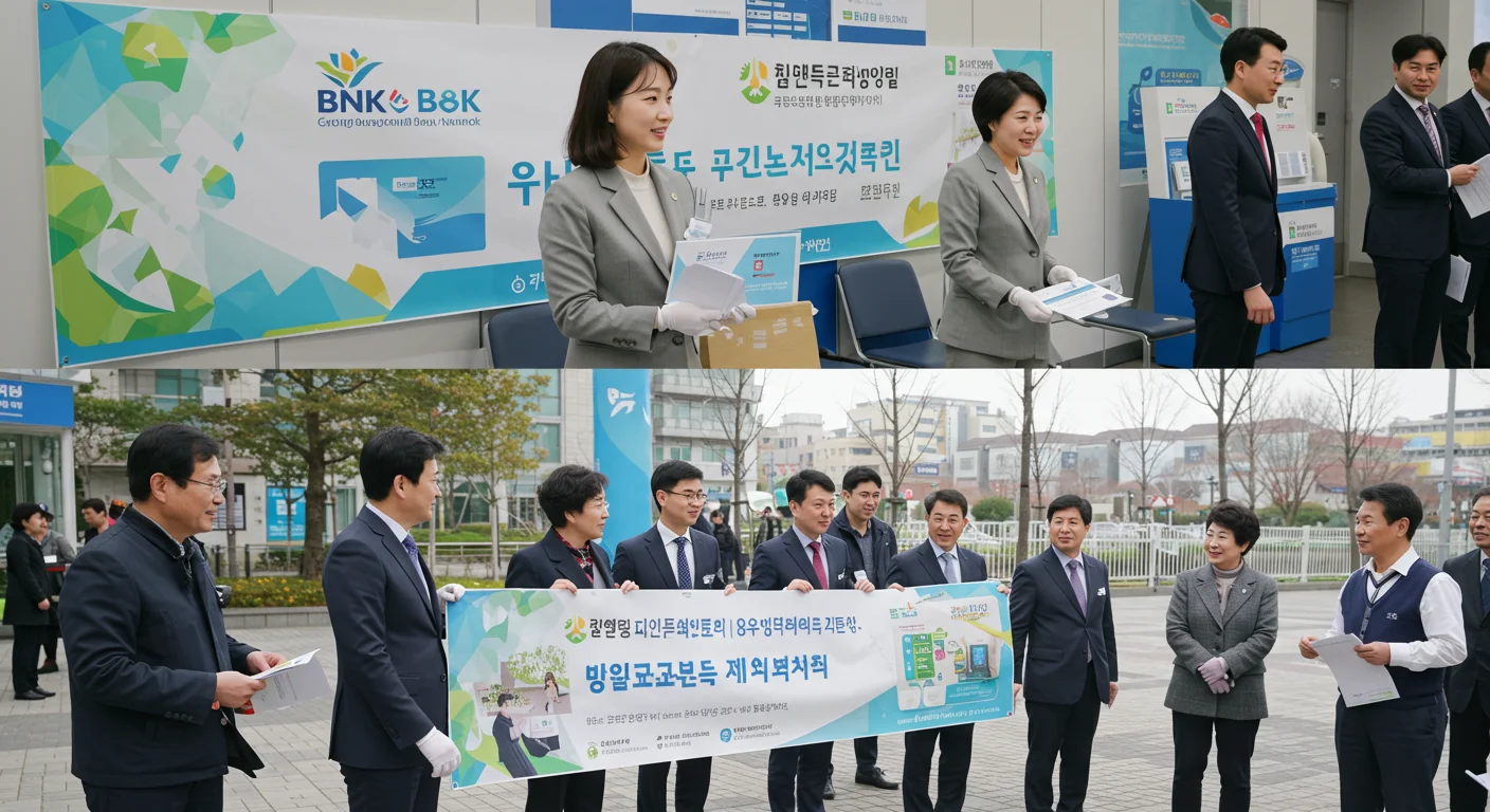 BNK경남은행 남목지점의 특별한 지역사랑 ❤️