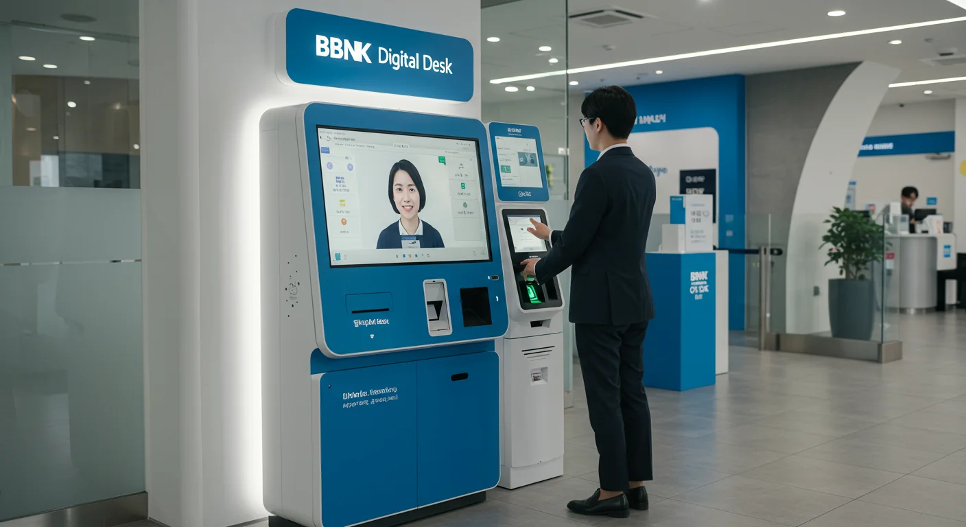 편리함의 시작! BNK 디지털데스크 활용법