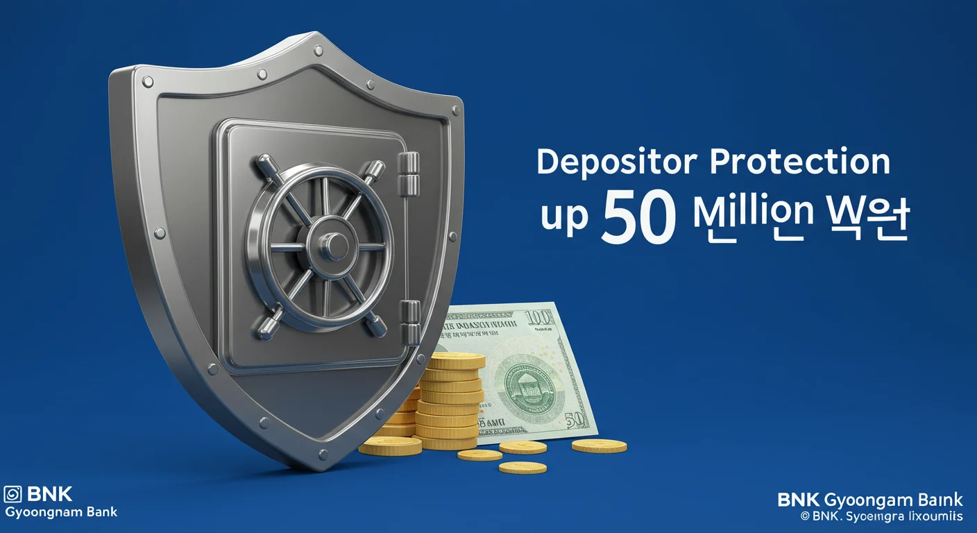 BNK경남은행, 예금자 보호는 걱정 없나요?