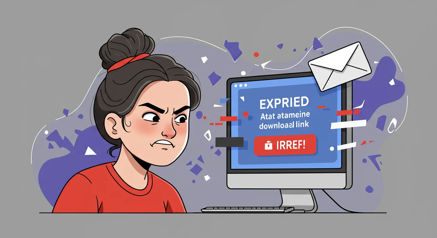 다운로드 기간 지난 메일 첨부파일, 왜 못 받을까요?
