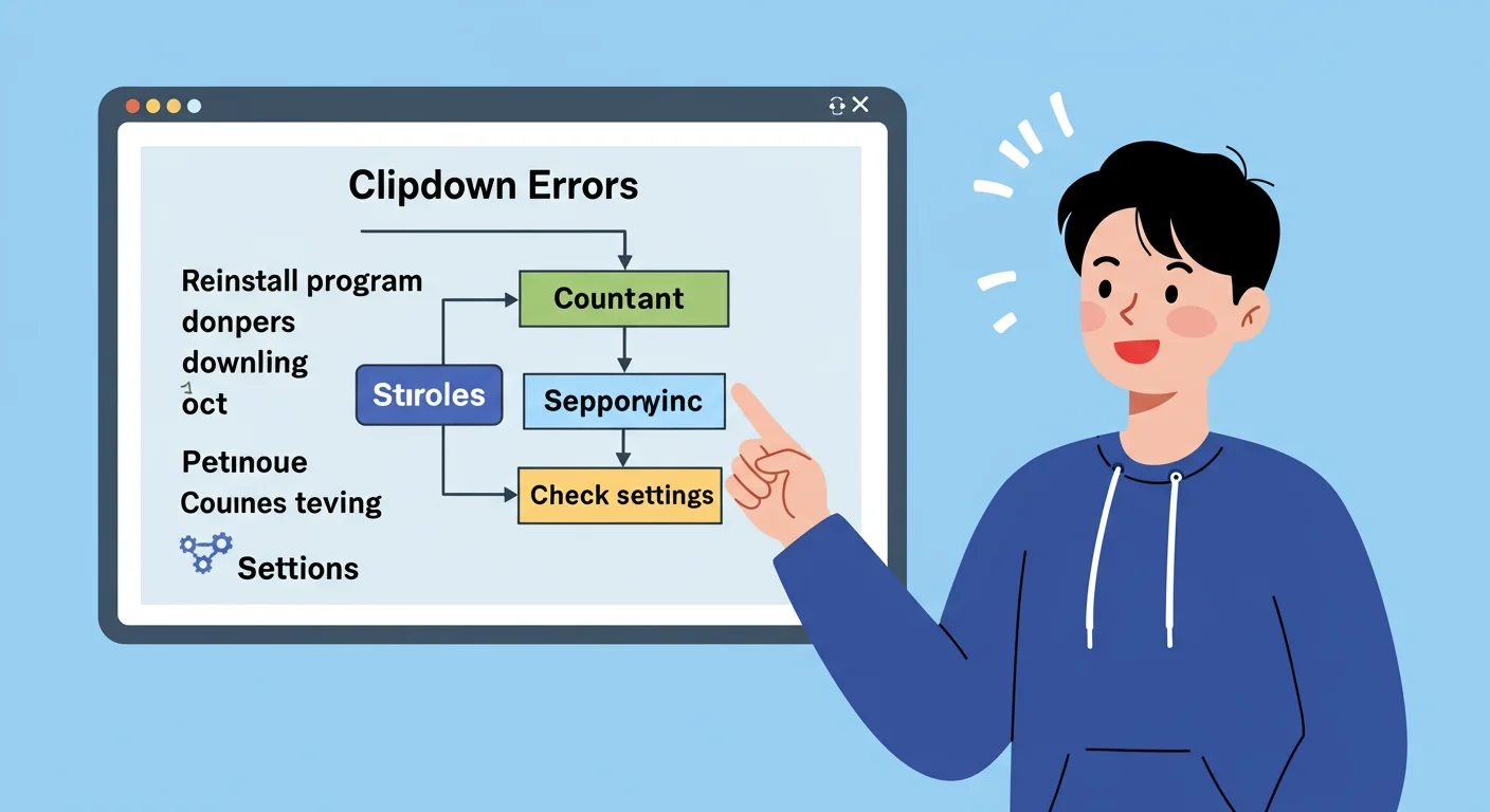 클립다운 오류, 이렇게 해결해보세요! ✨