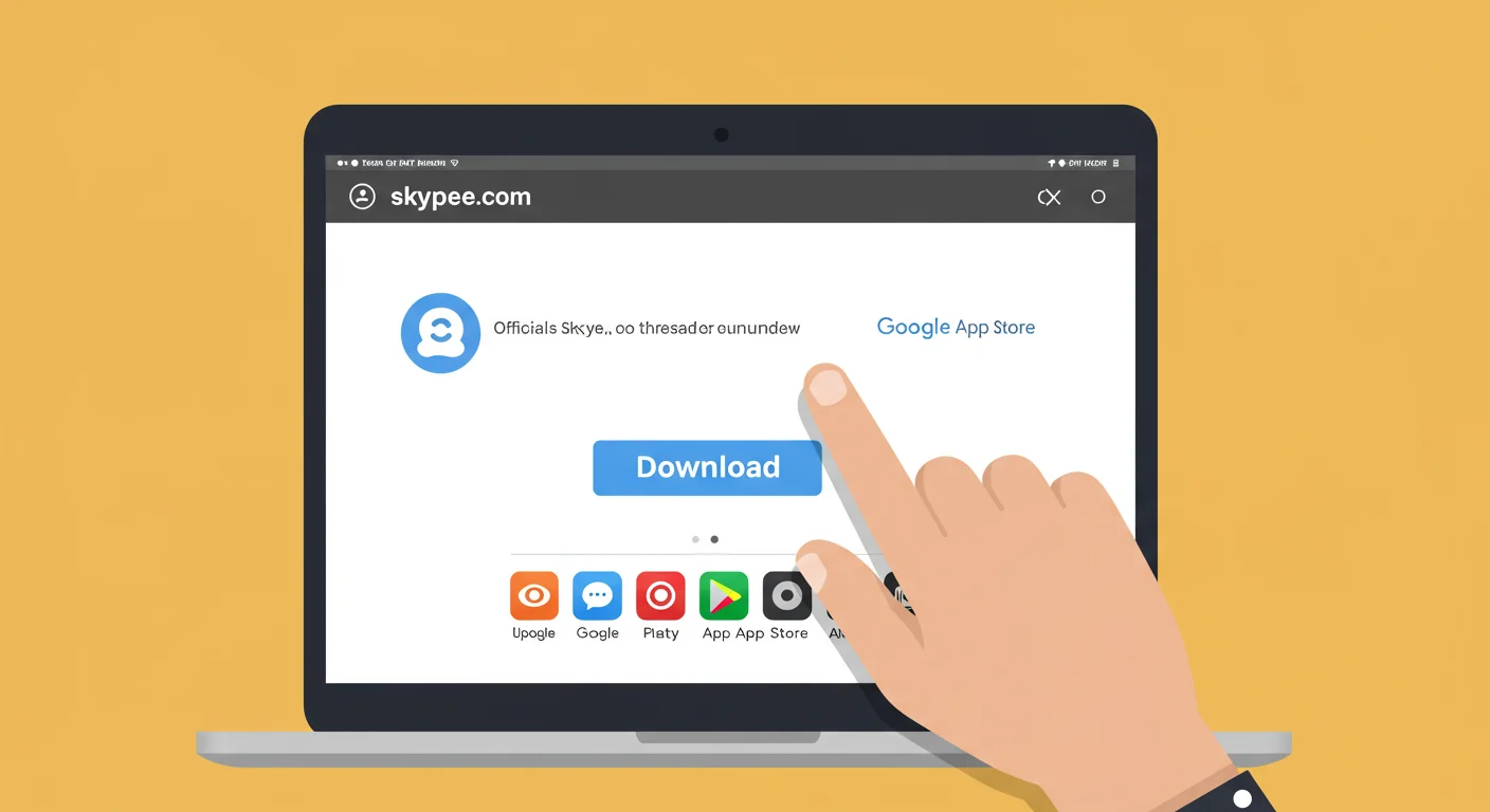 안전하게 스카이프 다운로드하는 곳 (공식 경로 안내)