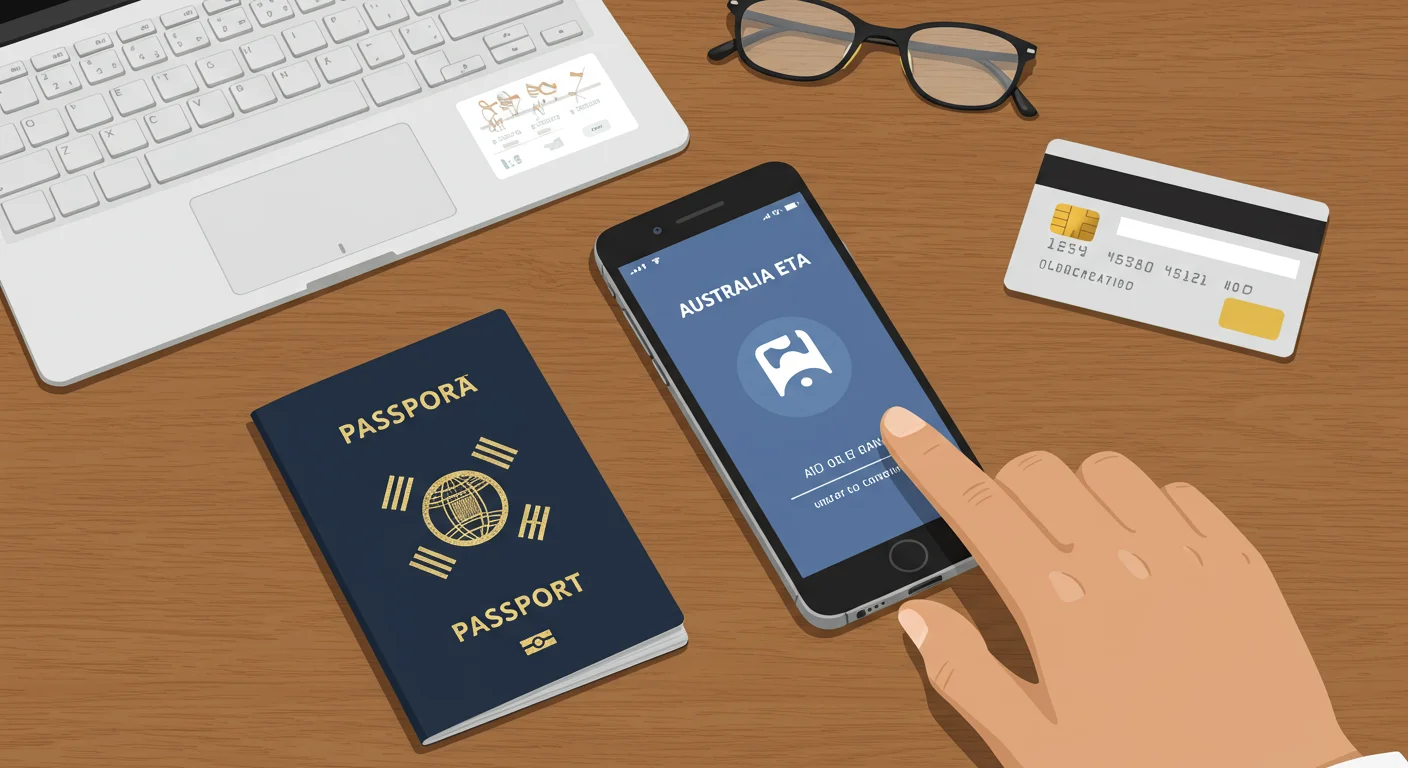호주 ETA 비자 신청, 어떤 준비물이 필요할까요?