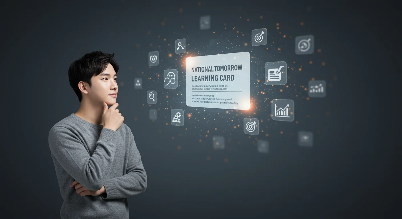 내일배움카드, 이게 대체 뭘까요?