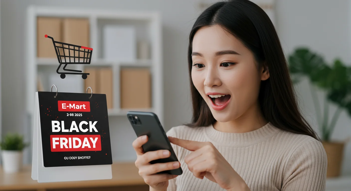 2025 이마트 블랙프라이데이, 언제부터 시작해요?