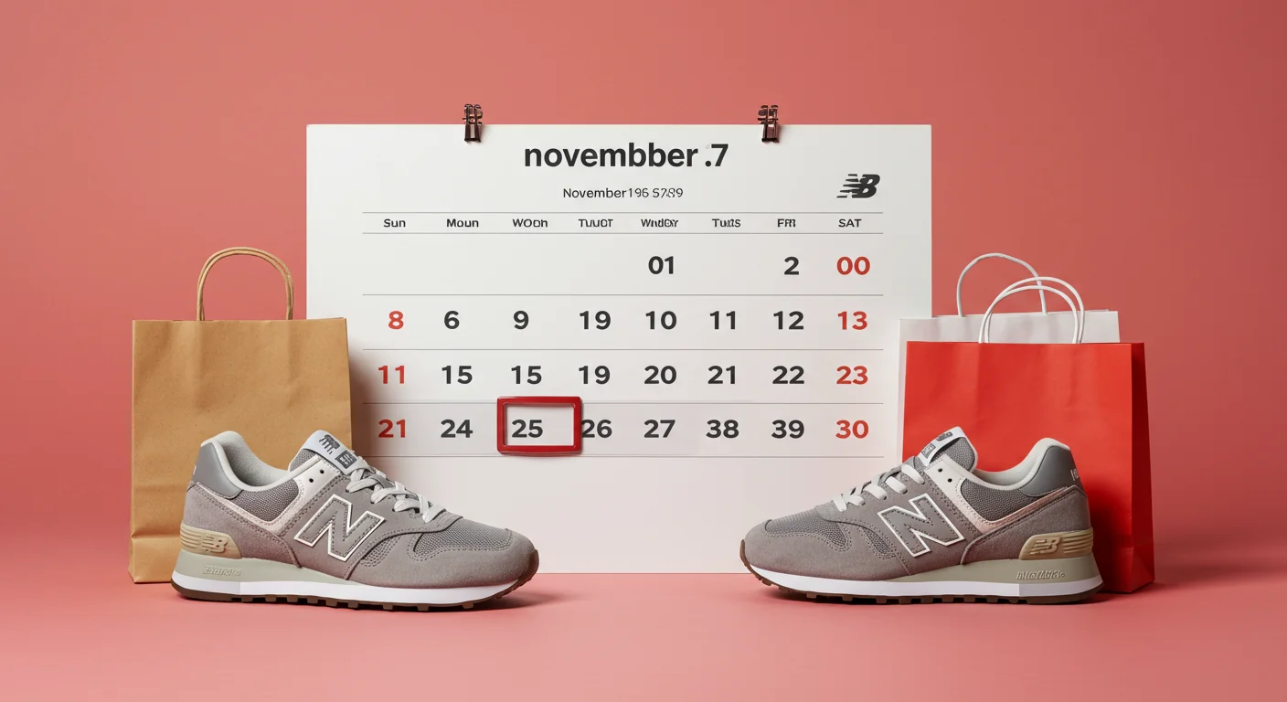 뉴발란스 블랙프라이데이 2025: 언제 시작할까요?
