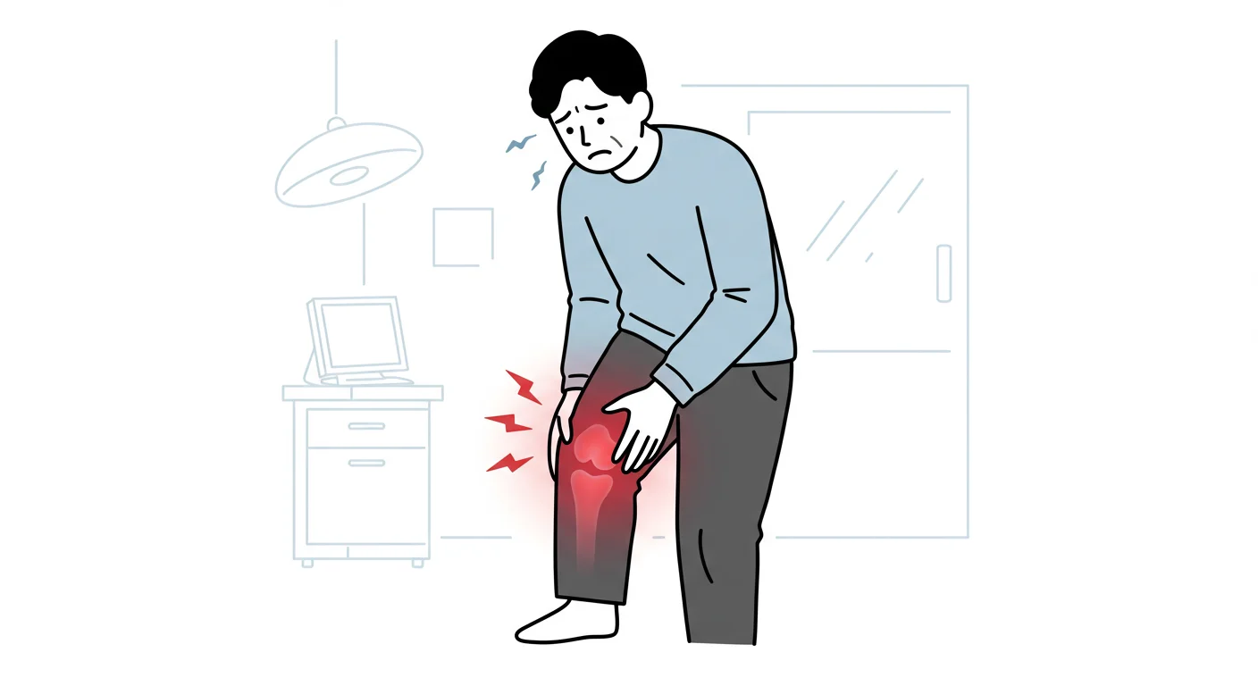 관절 건강과 양반다리의 관계