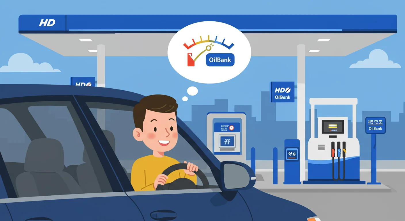 우리 차 기름 넣을 때 쓰는 특별한 포인트!