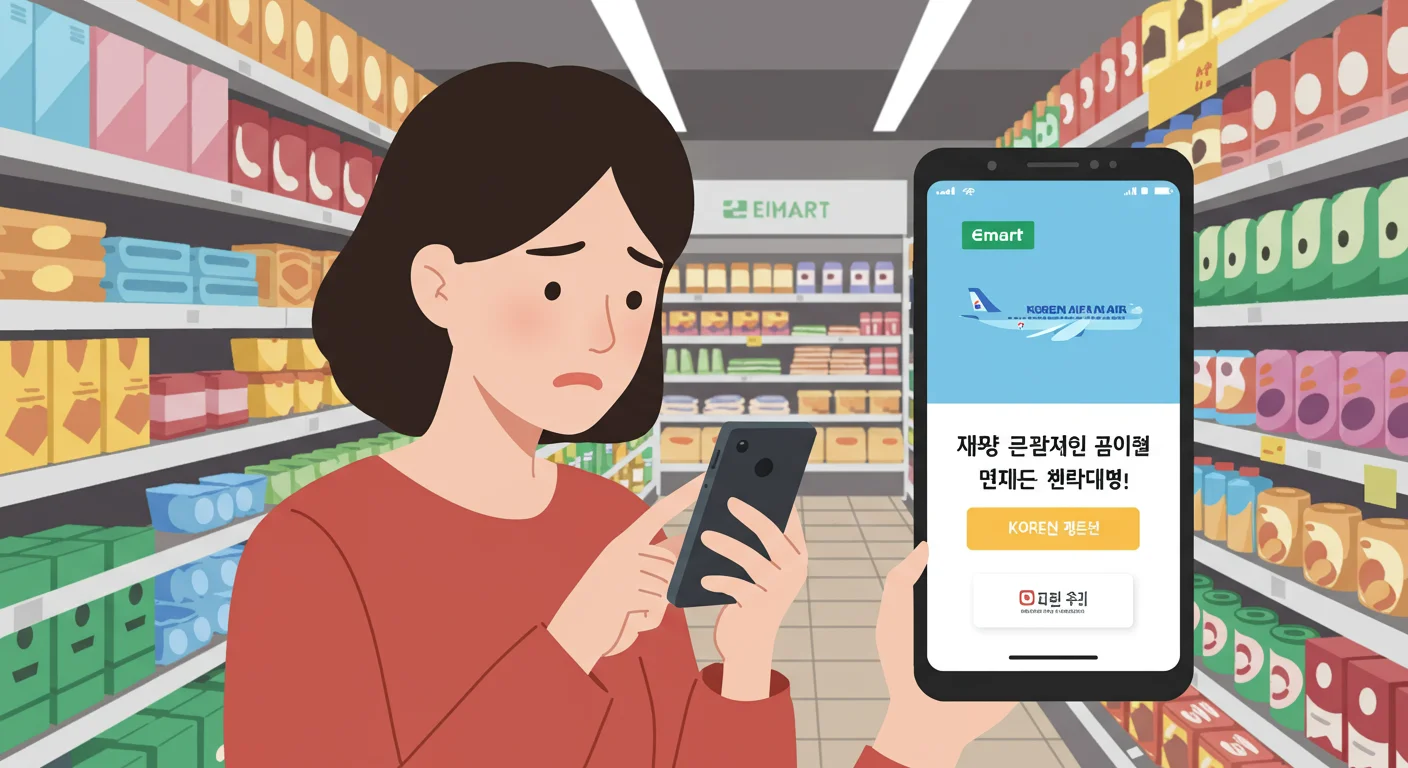대한항공 마일리지, 이마트 제휴 종료! ⚠️