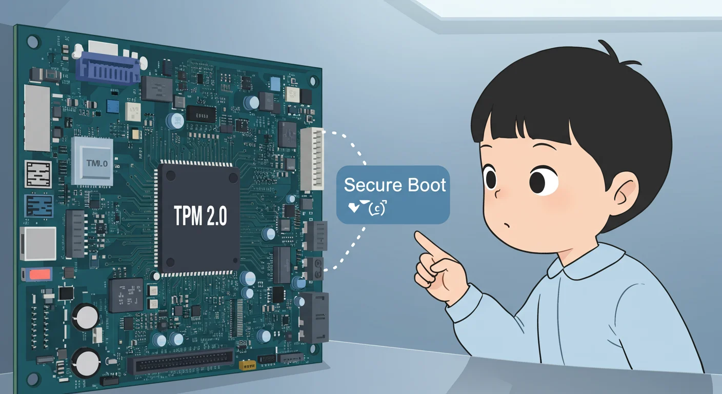 컴퓨터 속 비밀 열쇠, TPM 2.0과 보안 부팅!