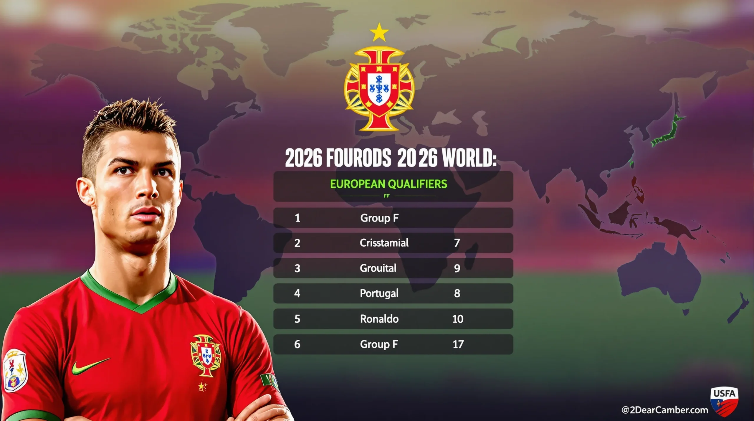 포르투갈의 2026 월드컵 예선 현황