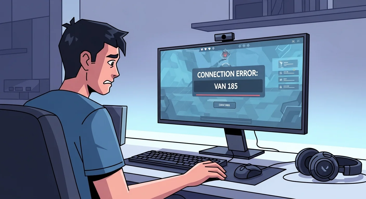 발로란트 VAN 185 오류는 대체 뭘까요?