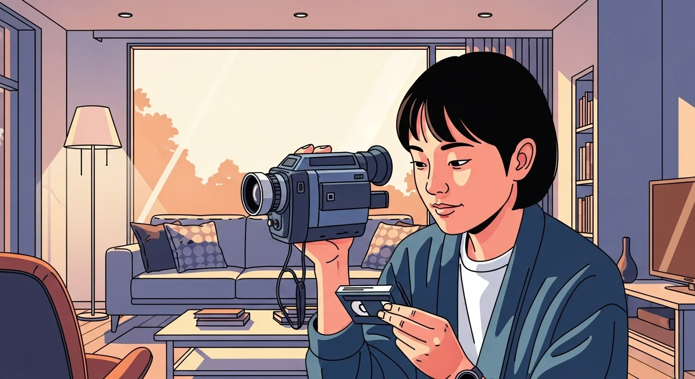 8mm 비디오테이프, 혹시 알고 계신가요?