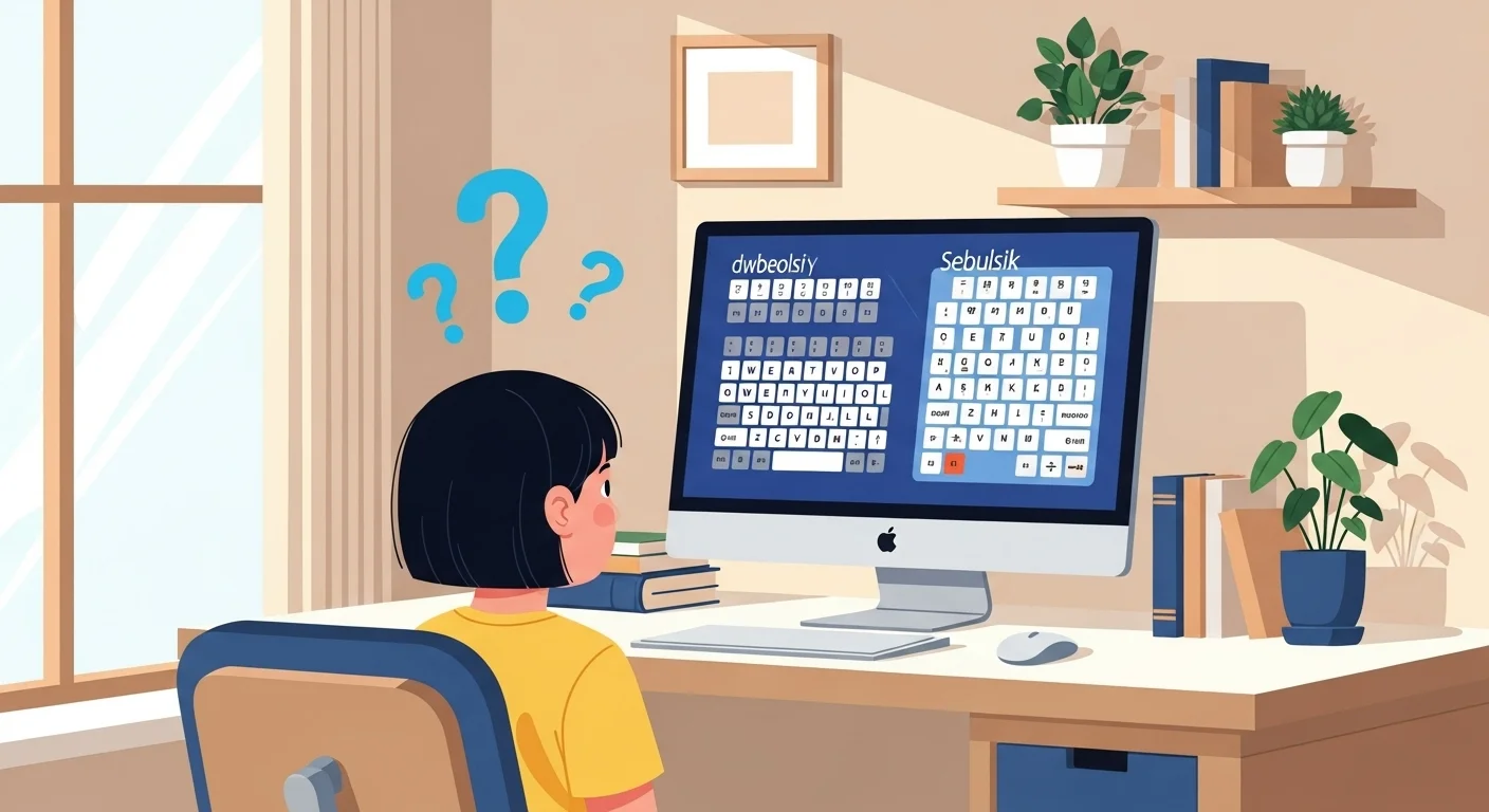 세벌식 두벌식, 어떤 자판일까요?