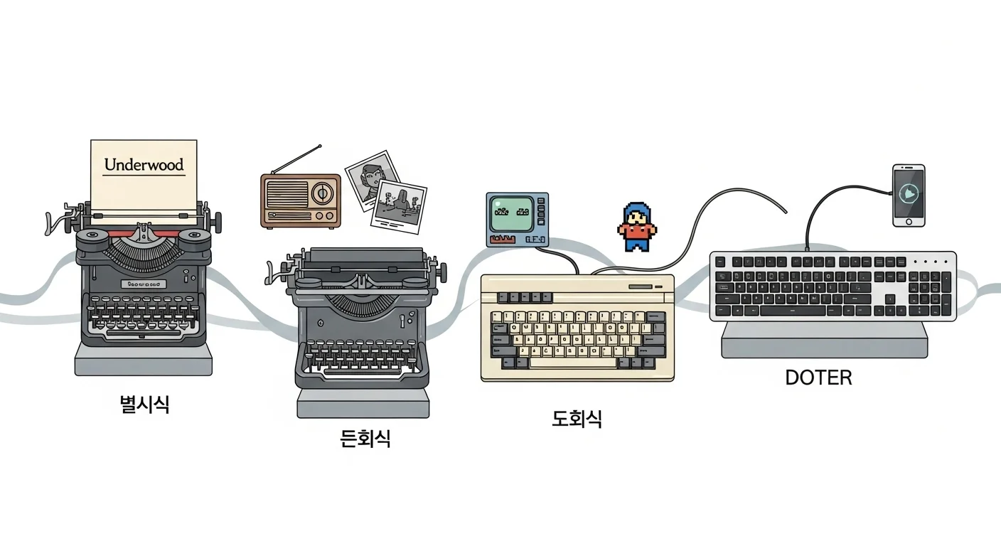 자판의 탄생과 발전 이야기