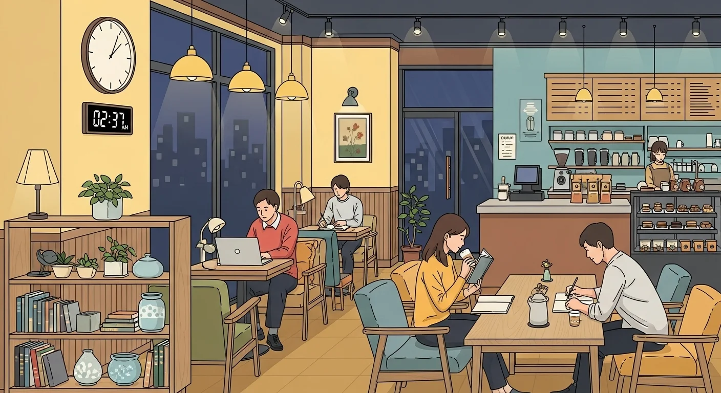 밤낮없이 열려있어요! 24시간 운영의 비밀