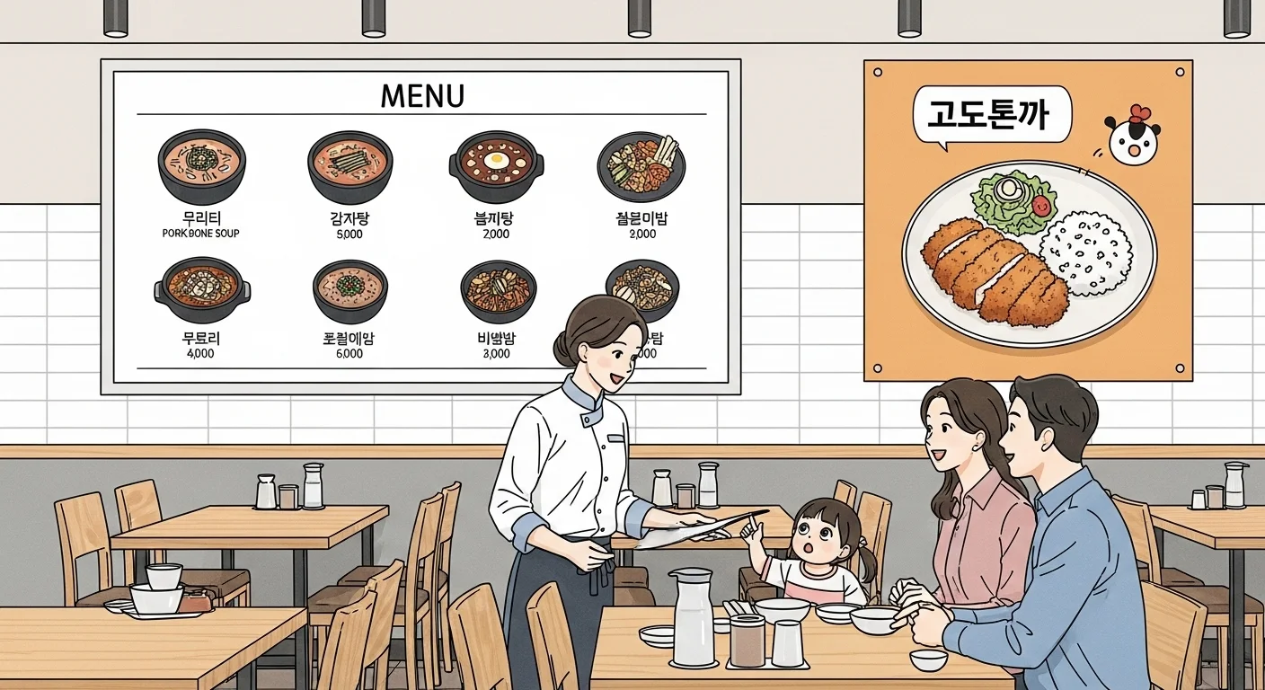 메뉴와 가격, 어떤 걸 먹어볼까요?