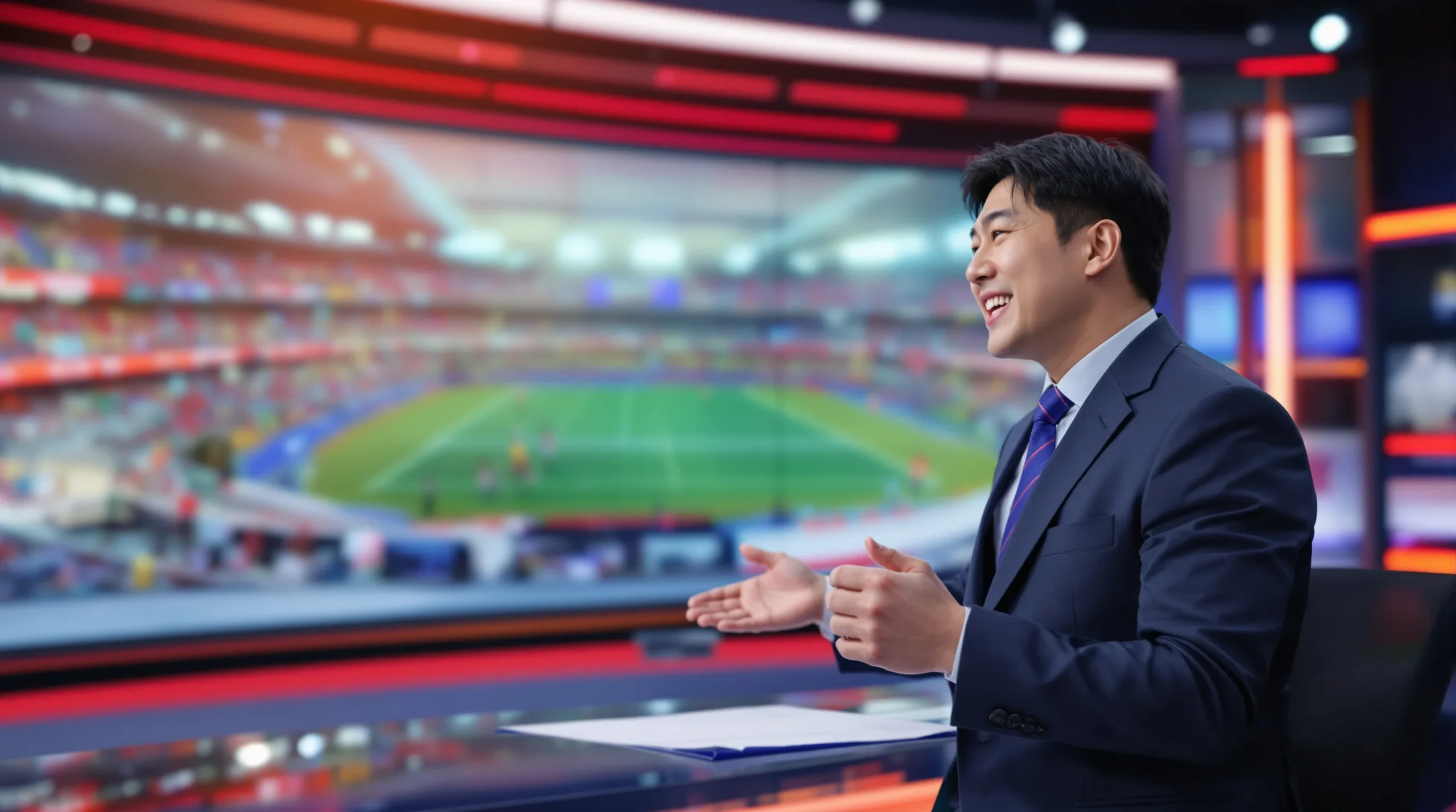 스포츠 뉴스 앵커로 성장하다