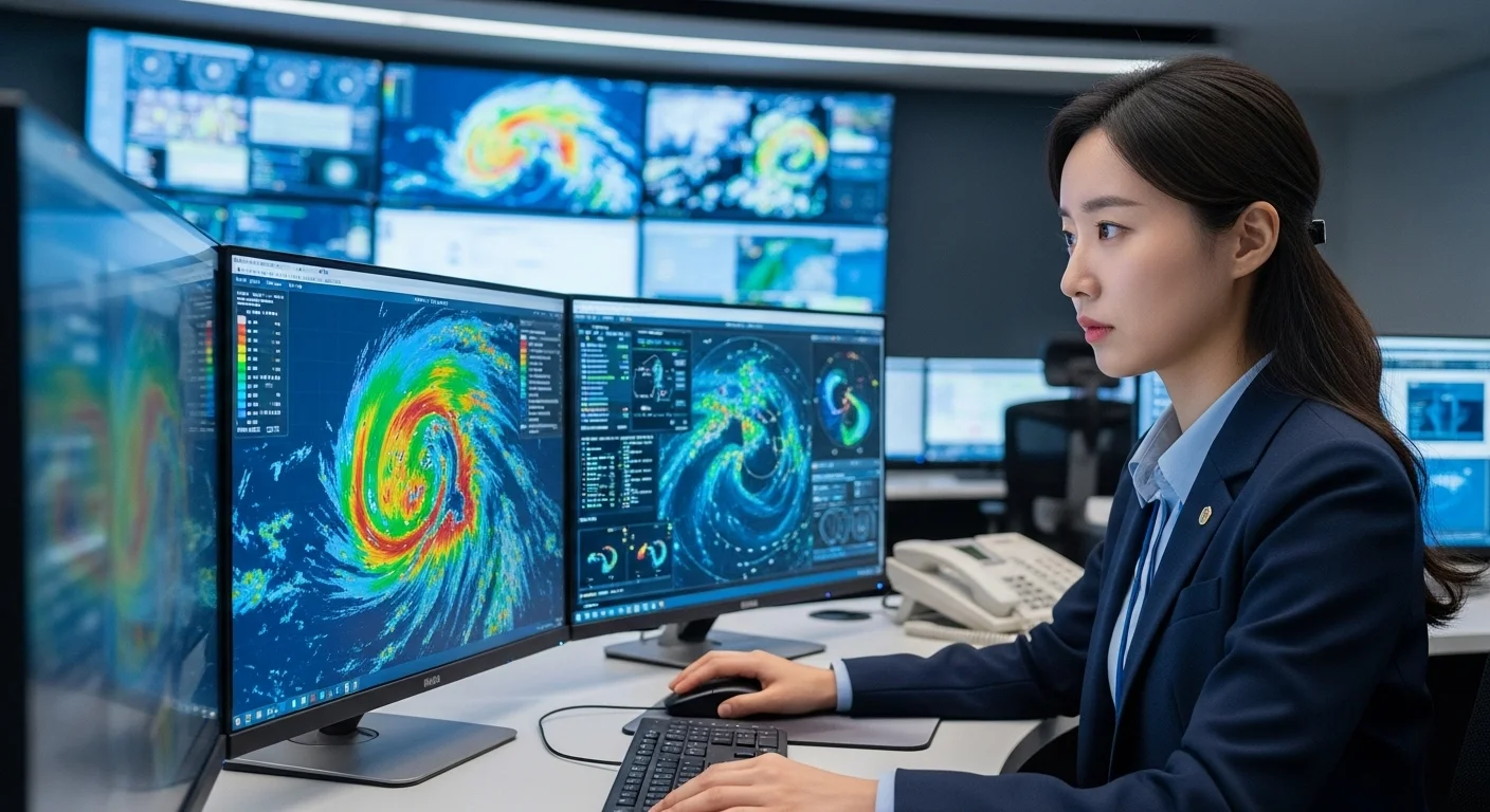 해양캐스터 시절부터 쌓아온 실력