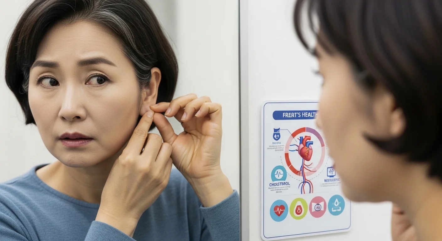 귓불 주름과 심혈관 질환의 관계