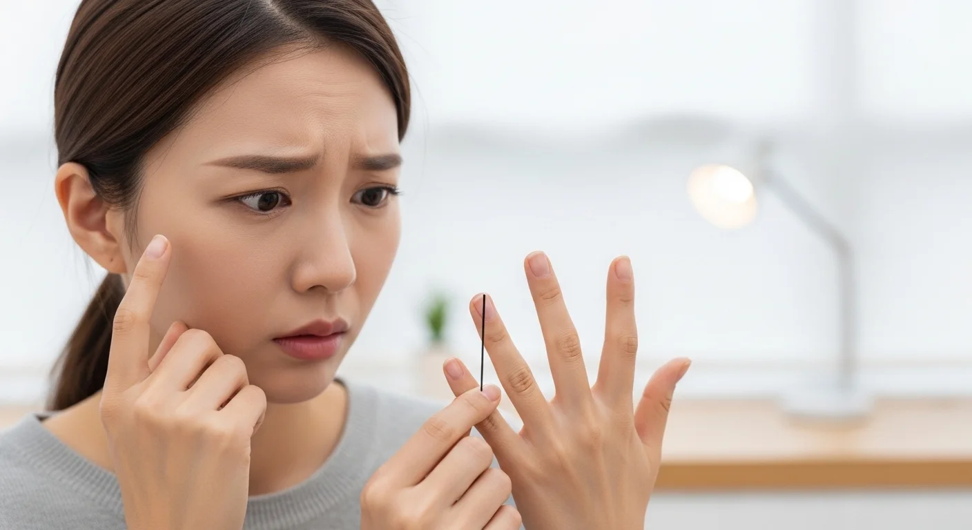 검지손톱 검은세로줄, 왜 생길까요?