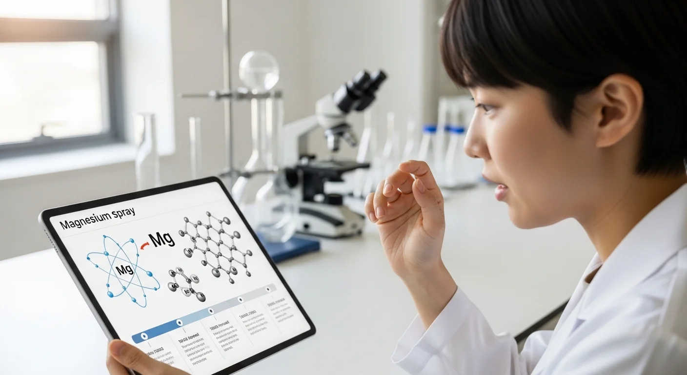 마그네슘 스프레이, 어떤 원리로 작용할까요?