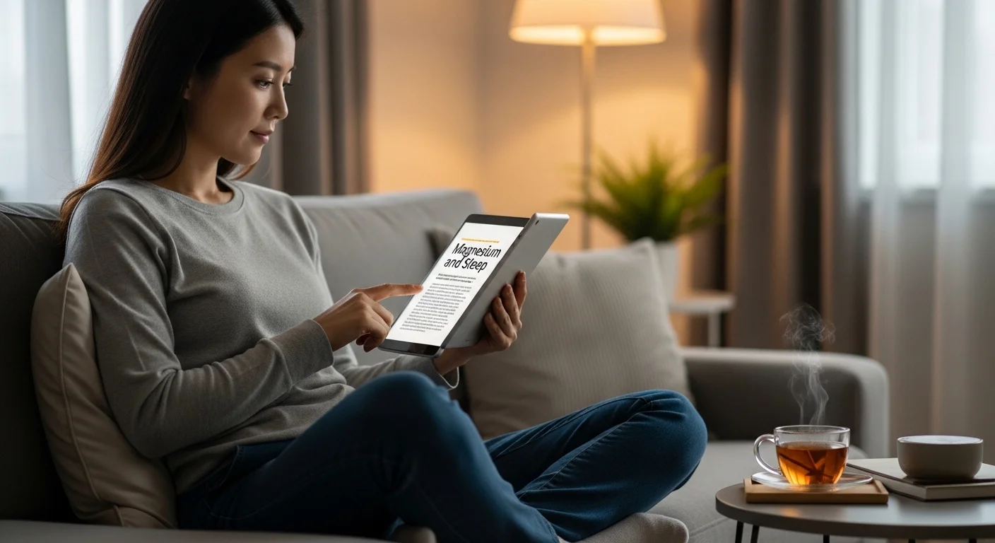 최신 연구가 밝힌 마그네슘의 수면 개선 효과